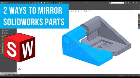 solidworks sheet metal mirror part|solidworks create mirrored part.